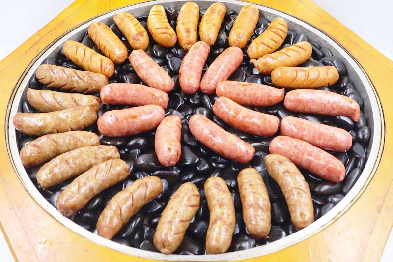 漢伯(bo)尅石鍋(guo)烤腸（蔴辢、原味(wei)、黑椒）